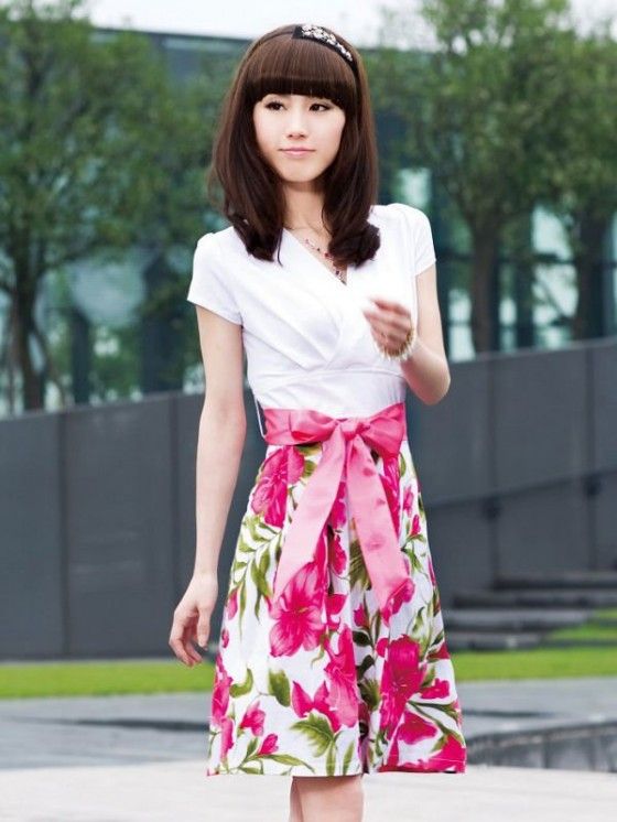 Xu hướng đầm Hàn Quốc cho nữ 2012