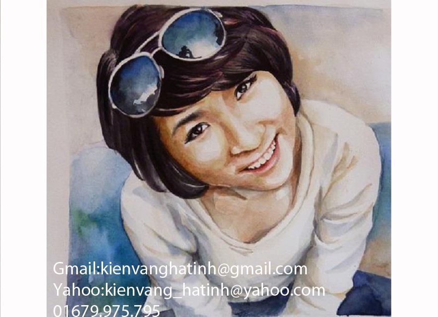 Nhận vẽ chân dung – kí hoạ ( chì ) - 16