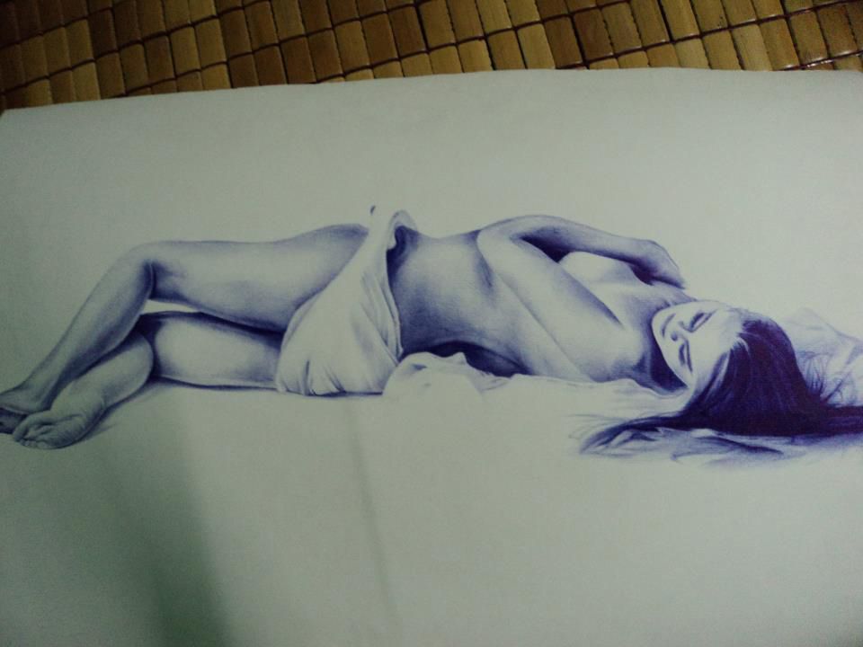 Nhận vẽ chân dung – kí hoạ ( chì ) - 30