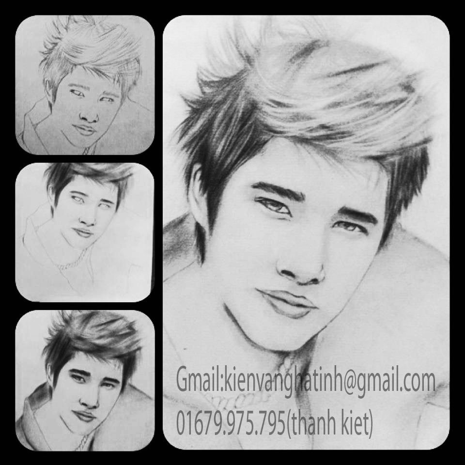 Nhận vẽ chân dung – kí hoạ ( chì ) - 9