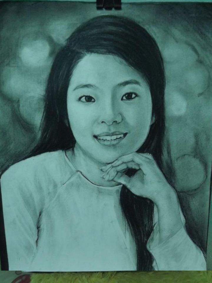 Nhận vẽ chân dung – kí hoạ ( chì ) - 4