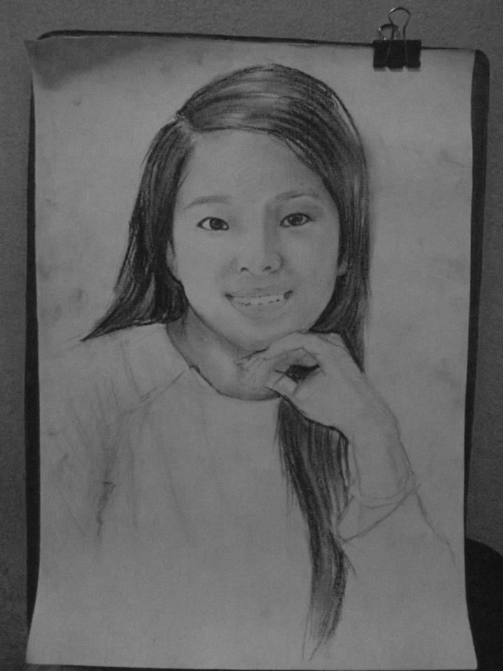 Nhận vẽ chân dung – kí hoạ ( chì ) - 2