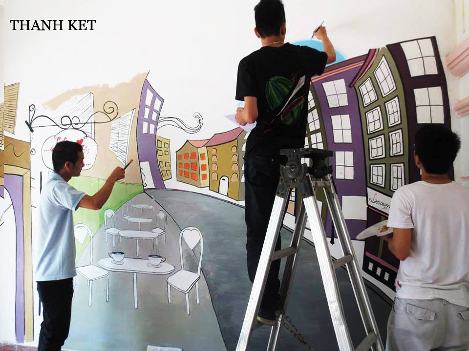 Vẽ tranh tường TP.HCM - 2