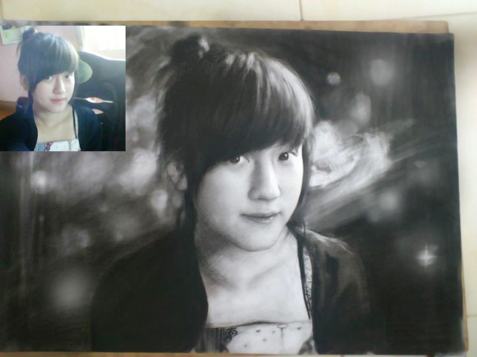 Nhận vẽ chân dung – kí hoạ ( chì ) - 20