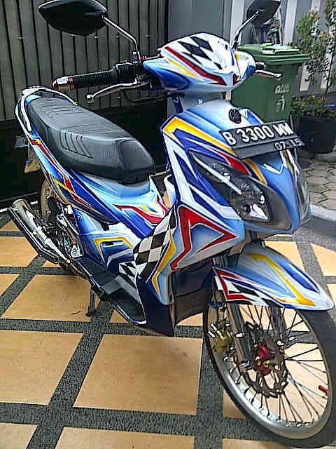 Nouvo Z 2005 biru modifikasi  Kaskus - The Largest 