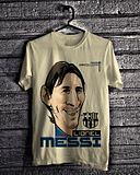 Kaos Karikatur Messi5