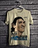 Kaos Karikatur Messi4