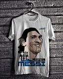 Kaos Karikatur Messi4