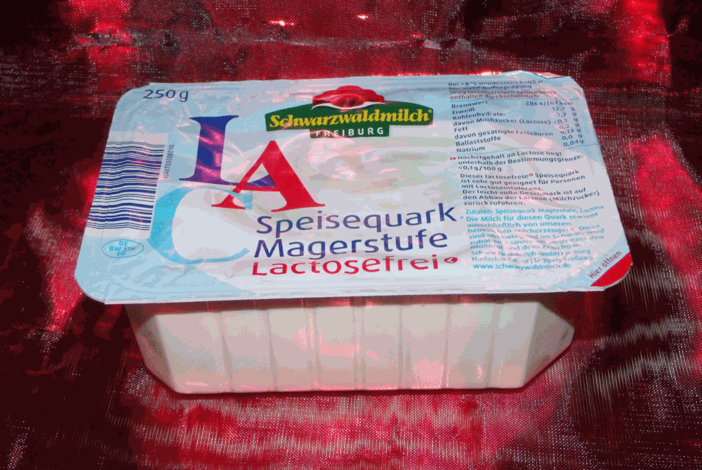 Laktosefreier Quark