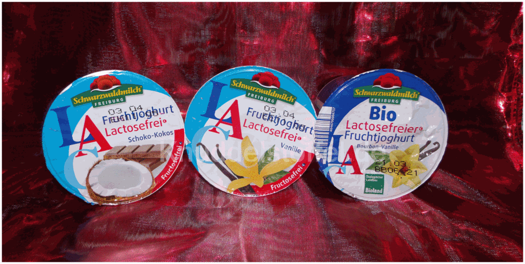 Laktosefreie Joghurts