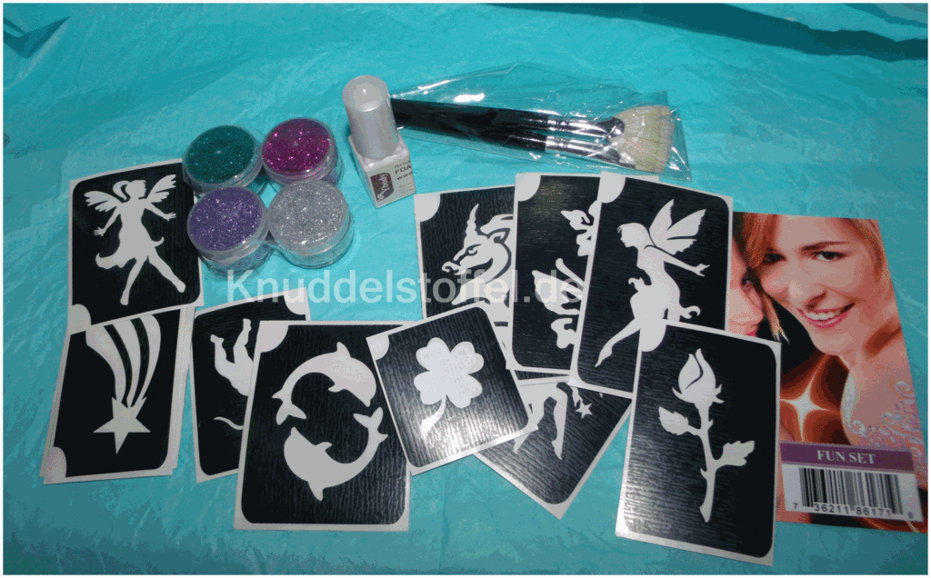 Tattoo Set Glitter