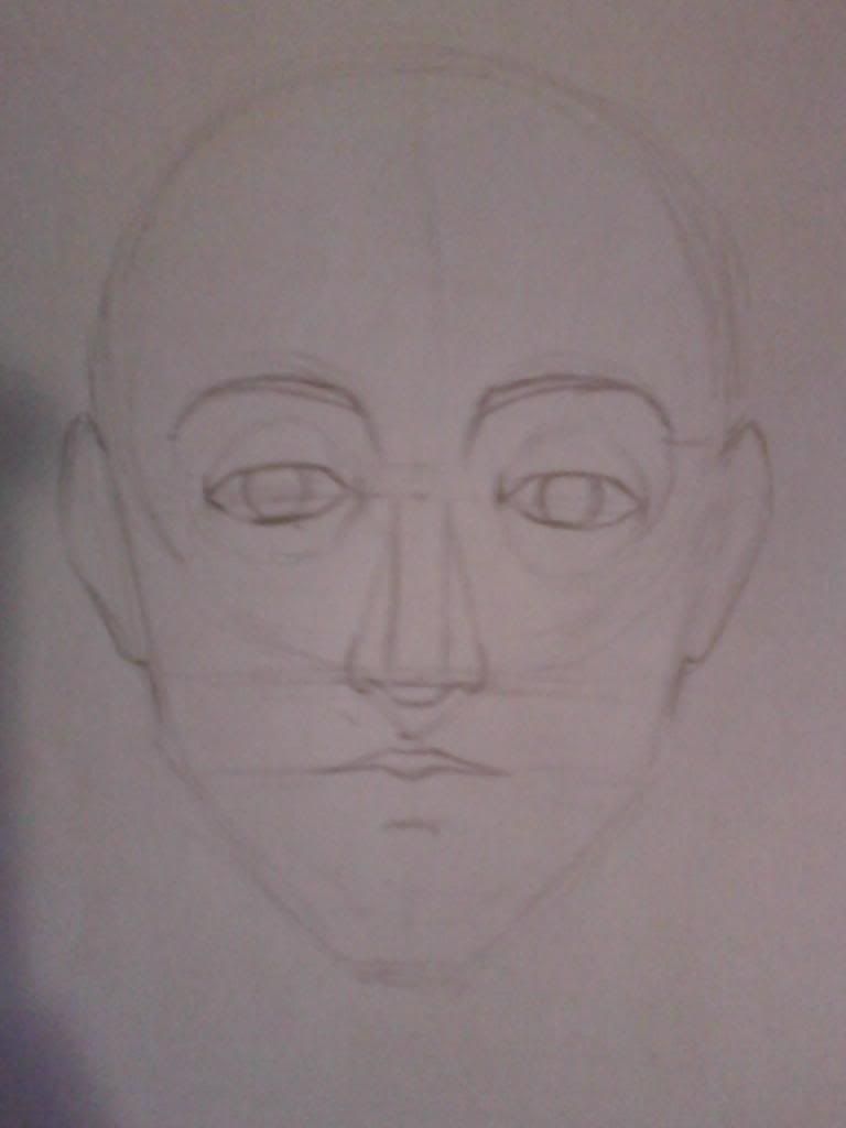 Tutorial dibujo cara y cabeza humana (Hombre) Tutorial dibujo cara y cabeza humana (Hombre)