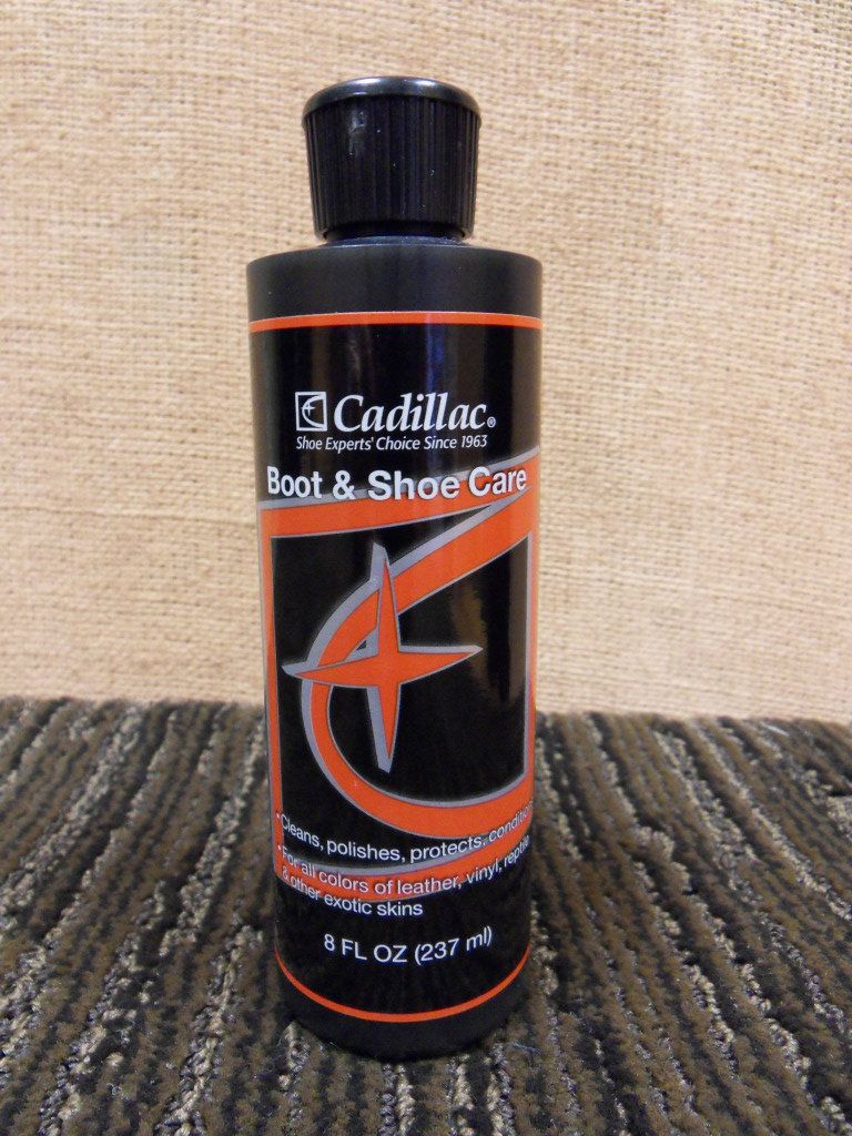 Cadillac Boot &amp; Shoe Care Leather Conditioner Protector 8